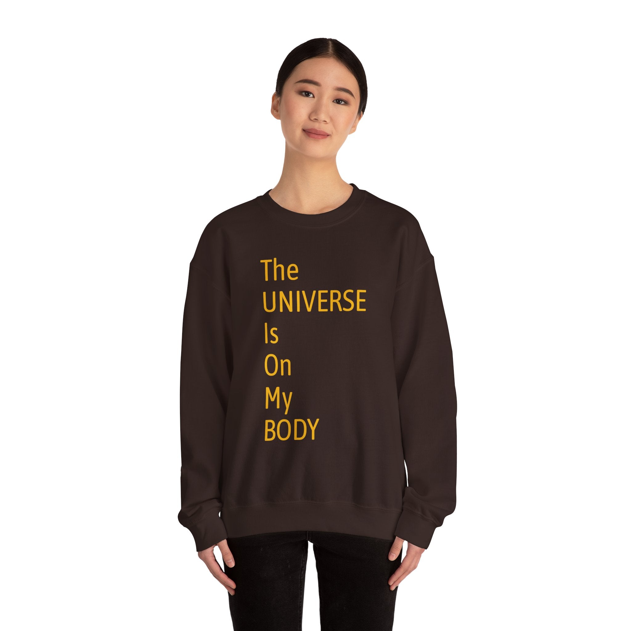 Universe On My Body -Unisex Heavy Blend™ Crewneck Sweatshirt