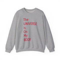 Universe On My Body -Unisex Heavy Blend™ Crewneck Sweatshirt