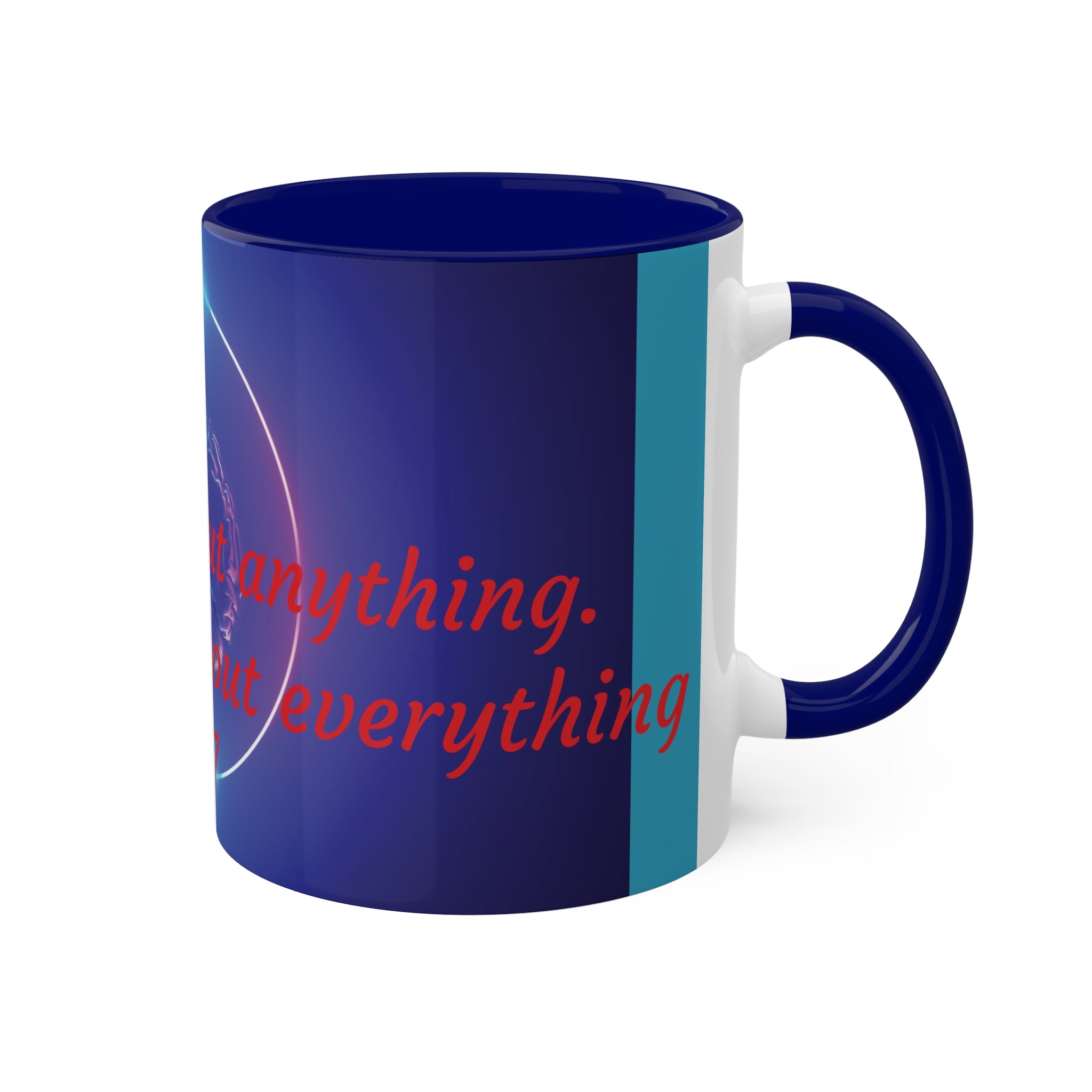 Don't worry about anything.  Instead, pray about everything Philippians 4:6-7 Mug