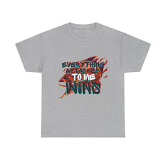 Everything Attach To Me Wins Unisex Heavy Cotton Tee - Casual Comfort Tee for Positive Vibes