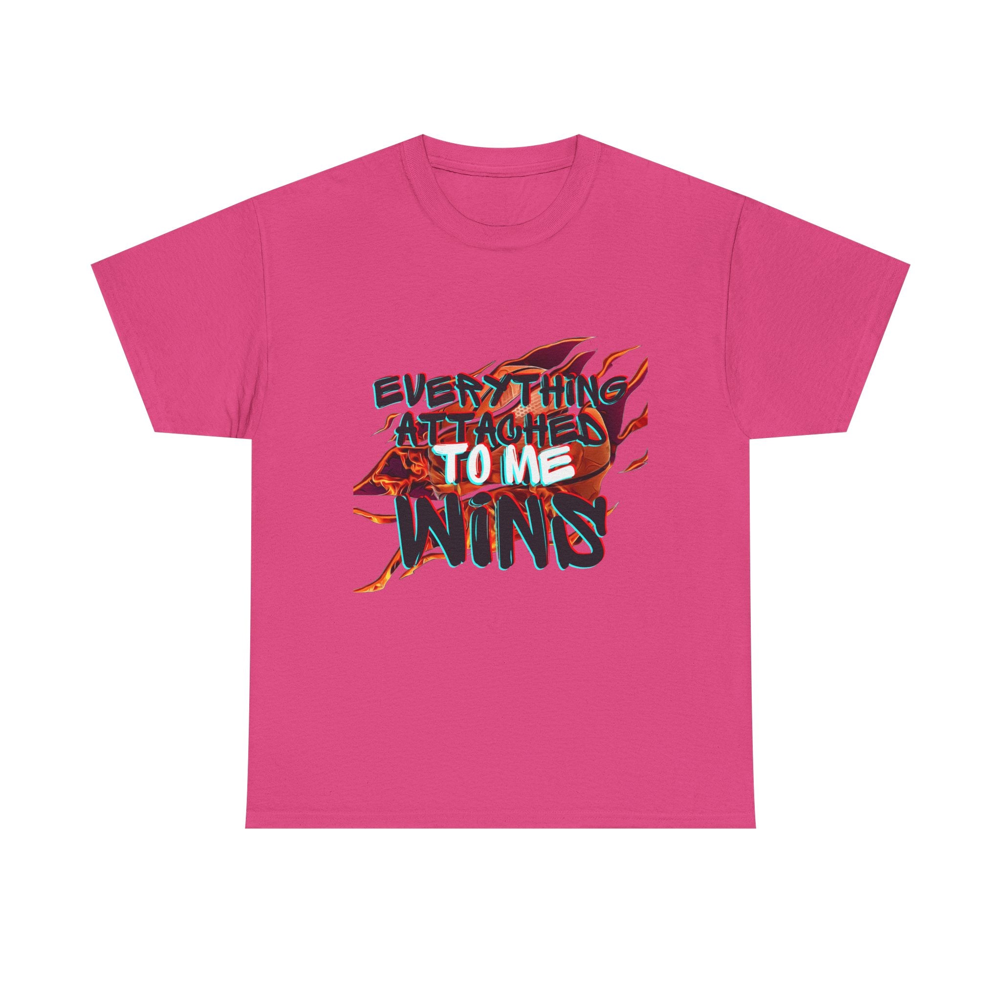 Everything Attach To Me Wins Unisex Heavy Cotton Tee - Casual Comfort Tee for Positive Vibes