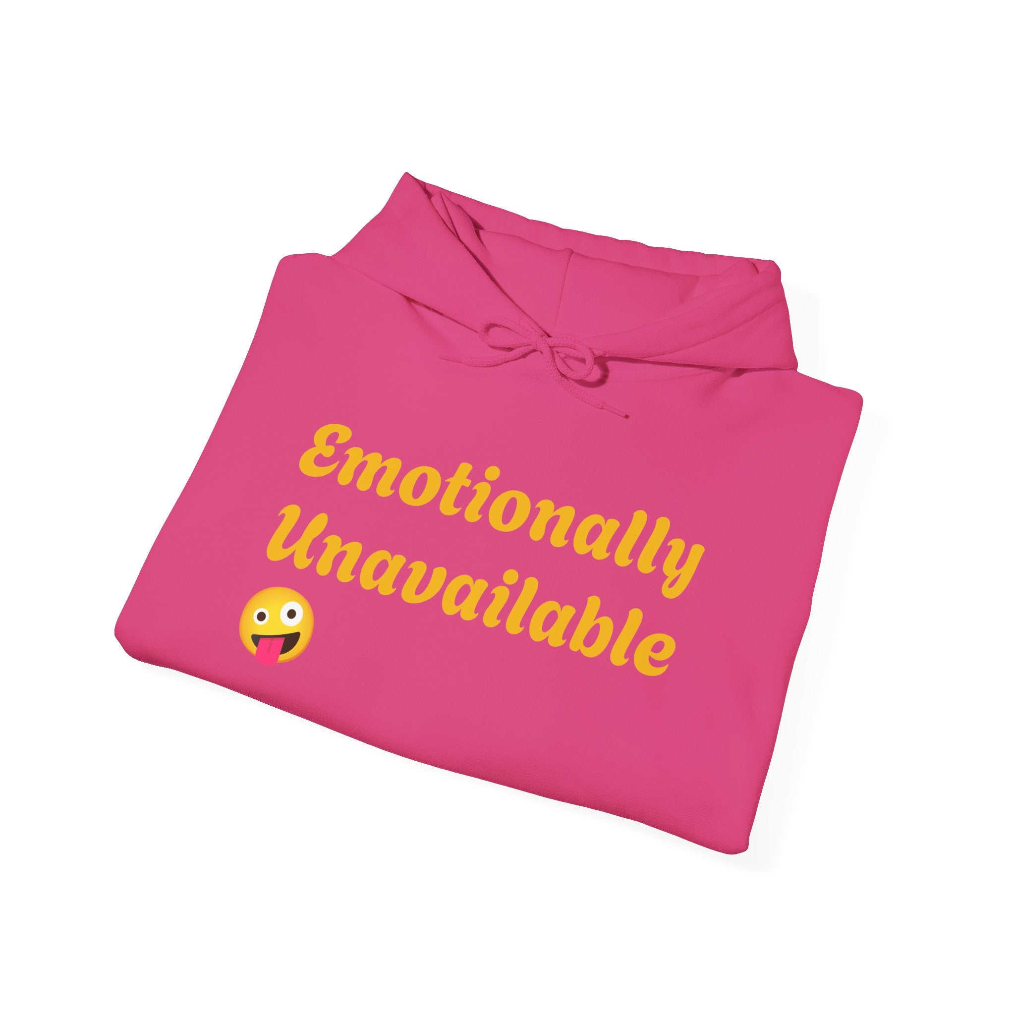 Emotionally Unavailable Unisex Heavy Blend™ Hooded Sweatshirt**