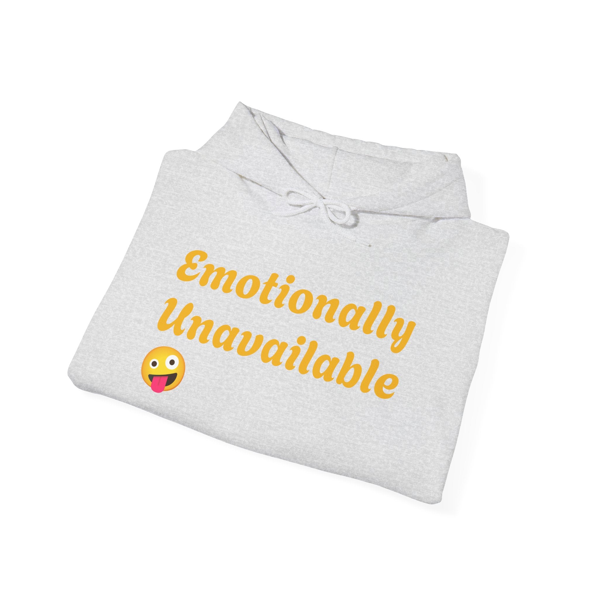 Emotionally Unavailable Unisex Heavy Blend™ Hooded Sweatshirt**