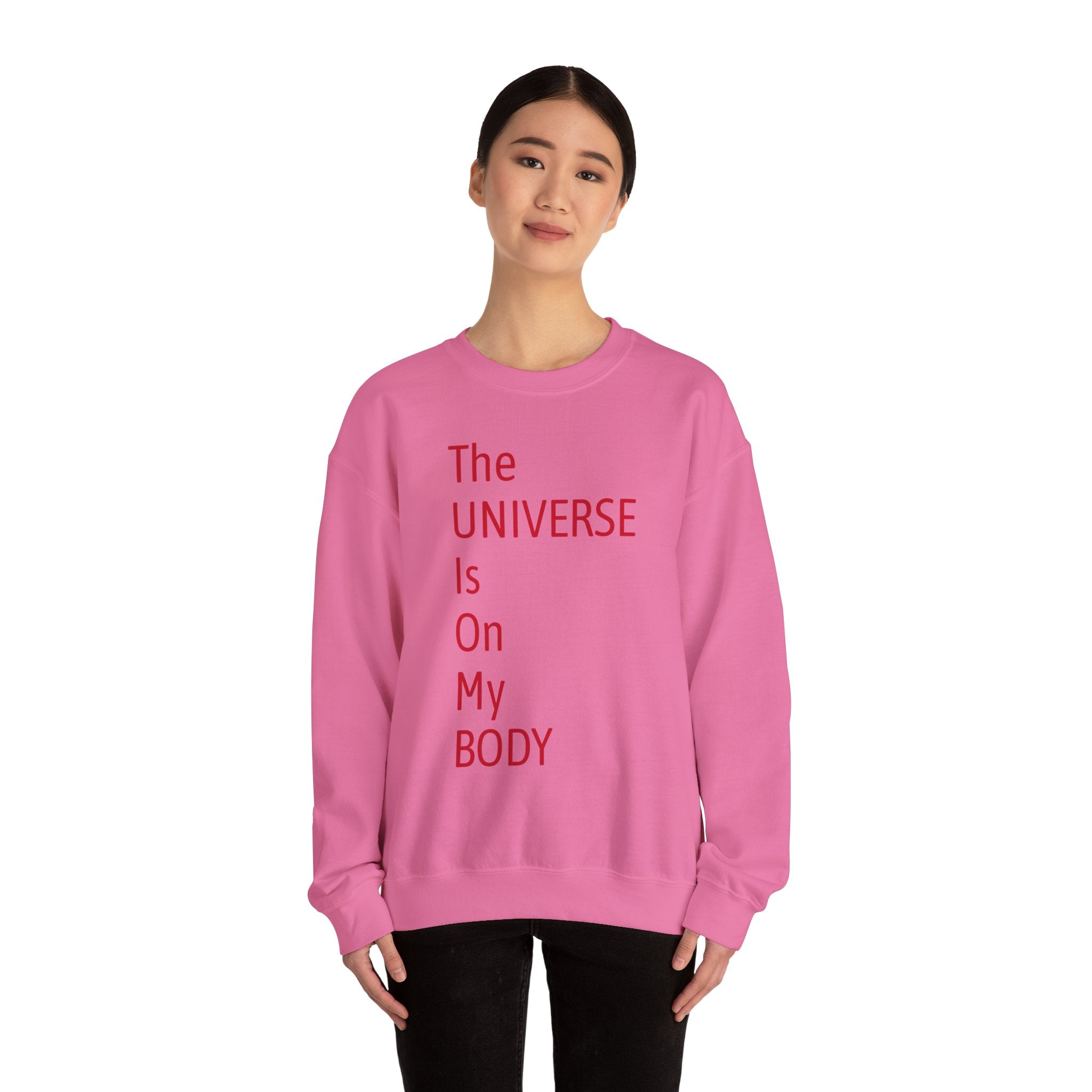 Universe On My Body -Unisex Heavy Blend™ Crewneck Sweatshirt