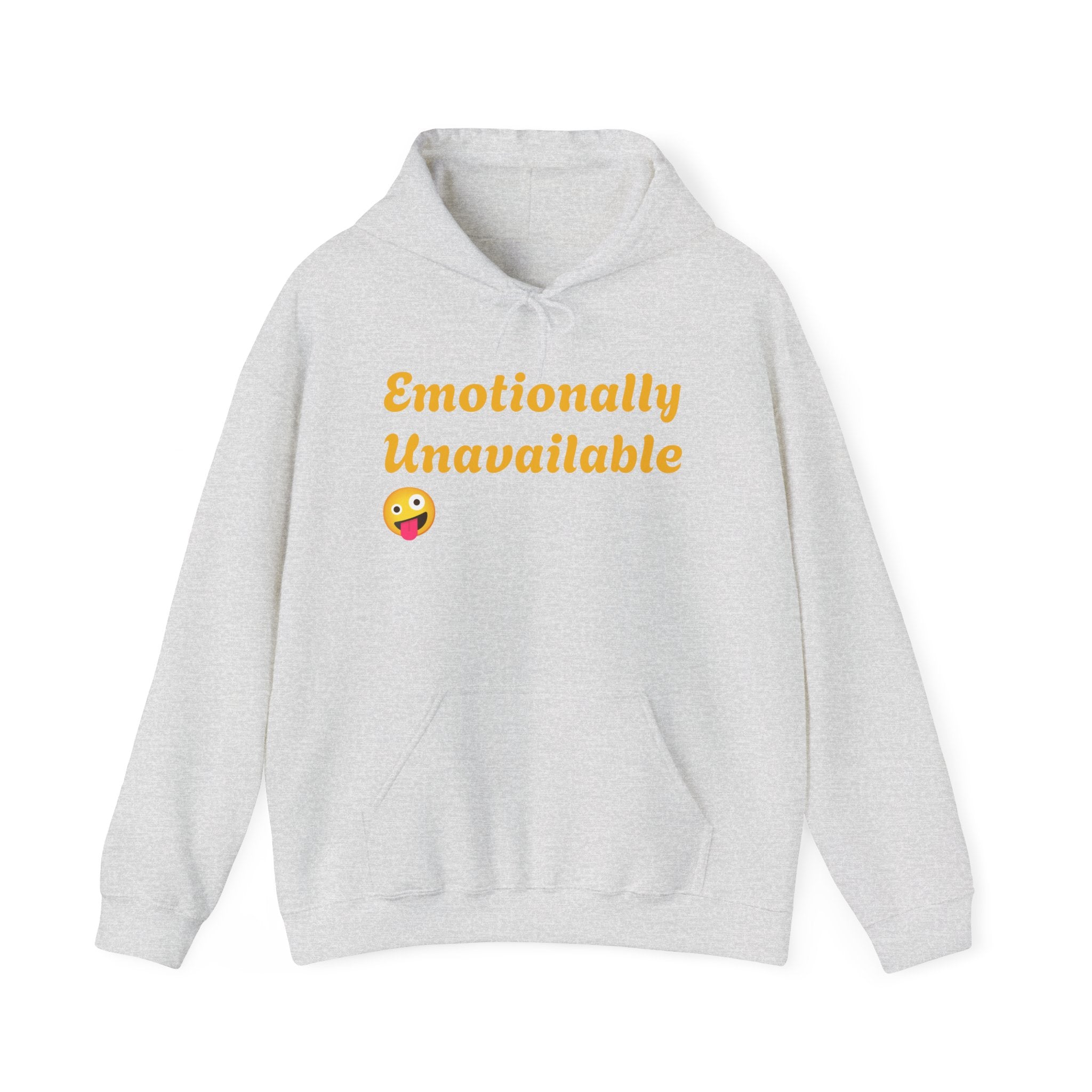 Emotionally Unavailable Unisex Heavy Blend™ Hooded Sweatshirt**