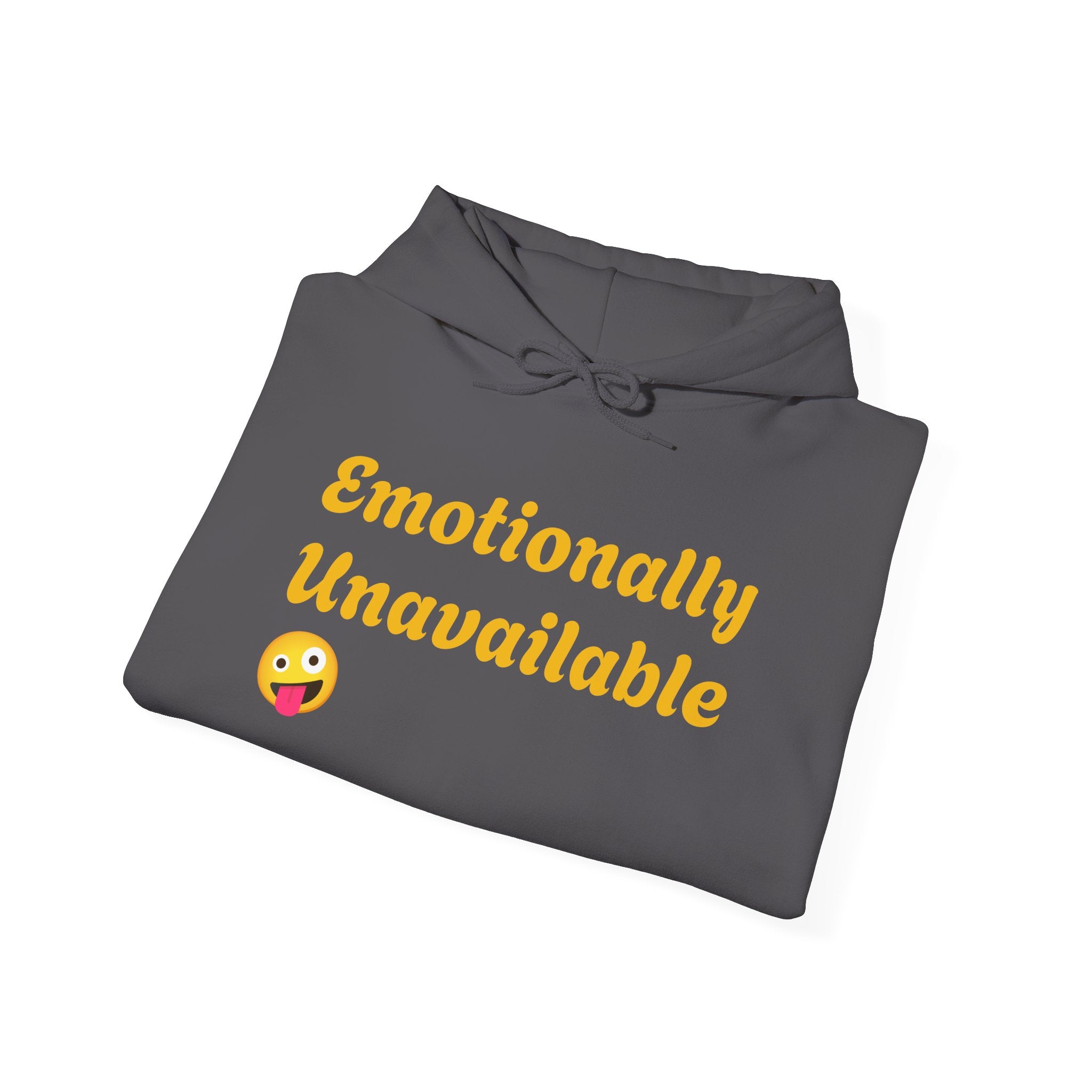 Emotionally Unavailable Unisex Heavy Blend™ Hooded Sweatshirt**