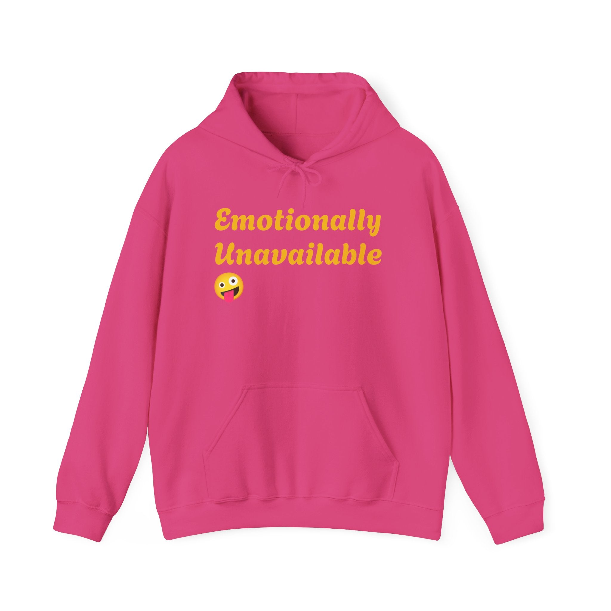 Emotionally Unavailable Unisex Heavy Blend™ Hooded Sweatshirt**