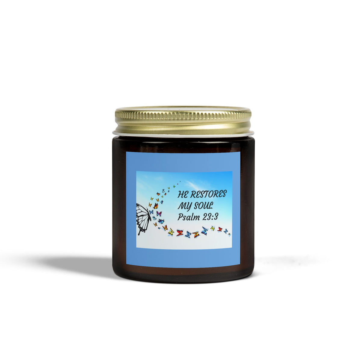 Scented Coconut Apricot Candles (4oz, 9oz)