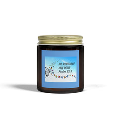 Scented Coconut Apricot Candles (4oz, 9oz)