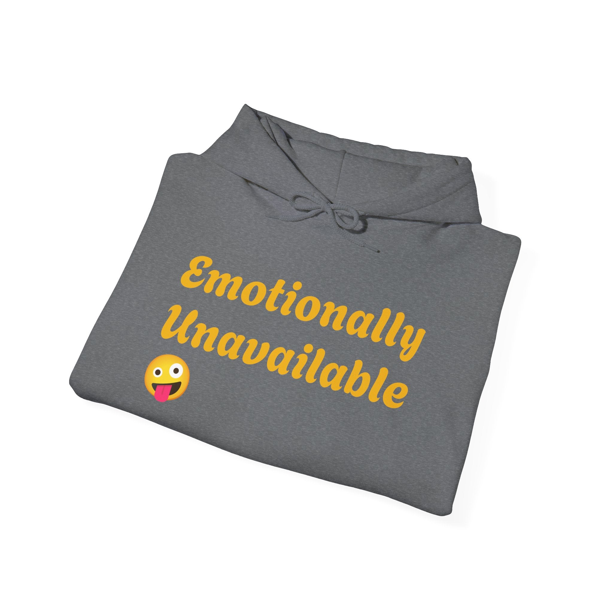 Emotionally Unavailable Unisex Heavy Blend™ Hooded Sweatshirt**