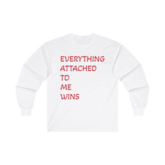 Empowering Long Sleeve Tee - Everything Attached To Me Wins