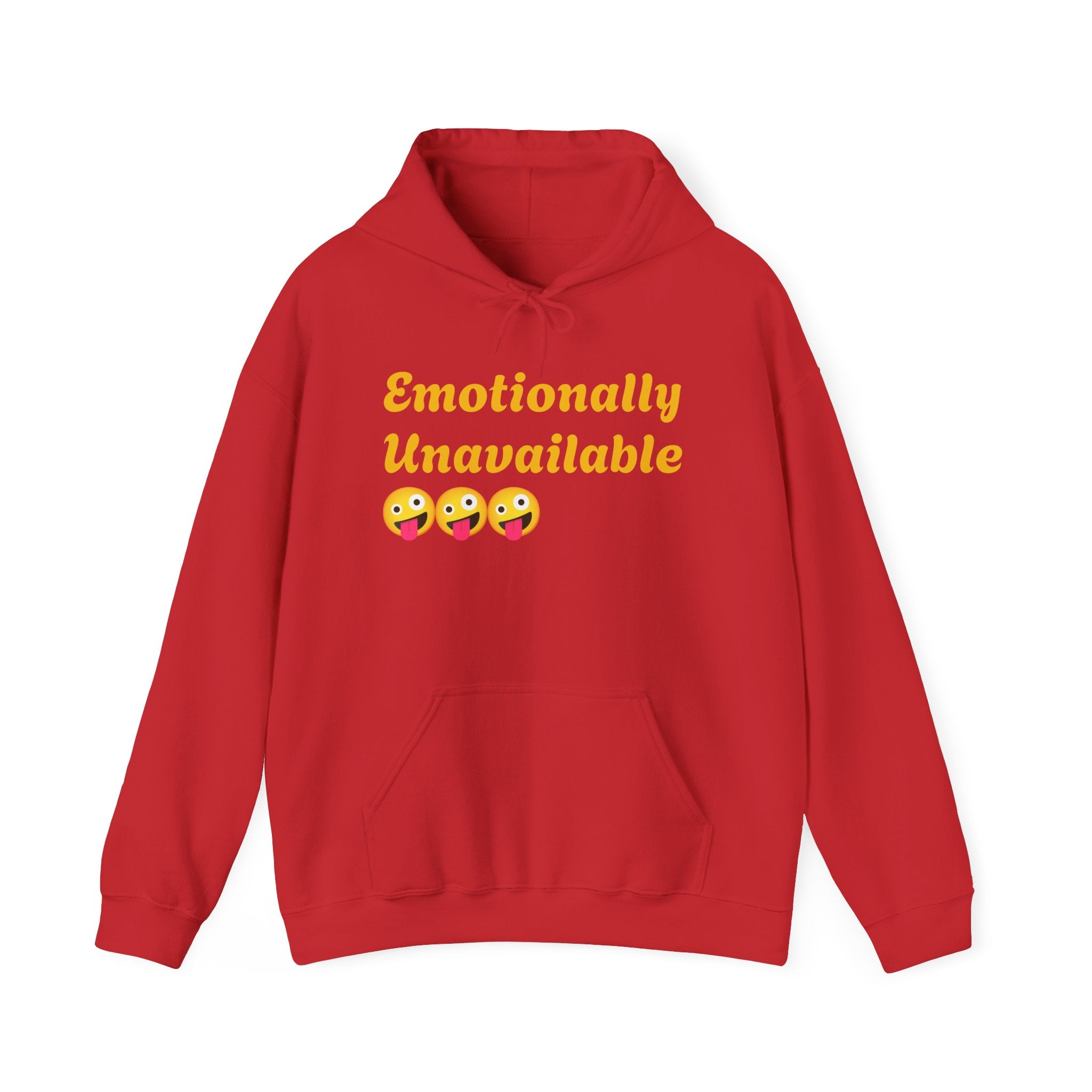 Emotionally Unavailable Unisex Heavy Blend™ Hooded Sweatshirt**