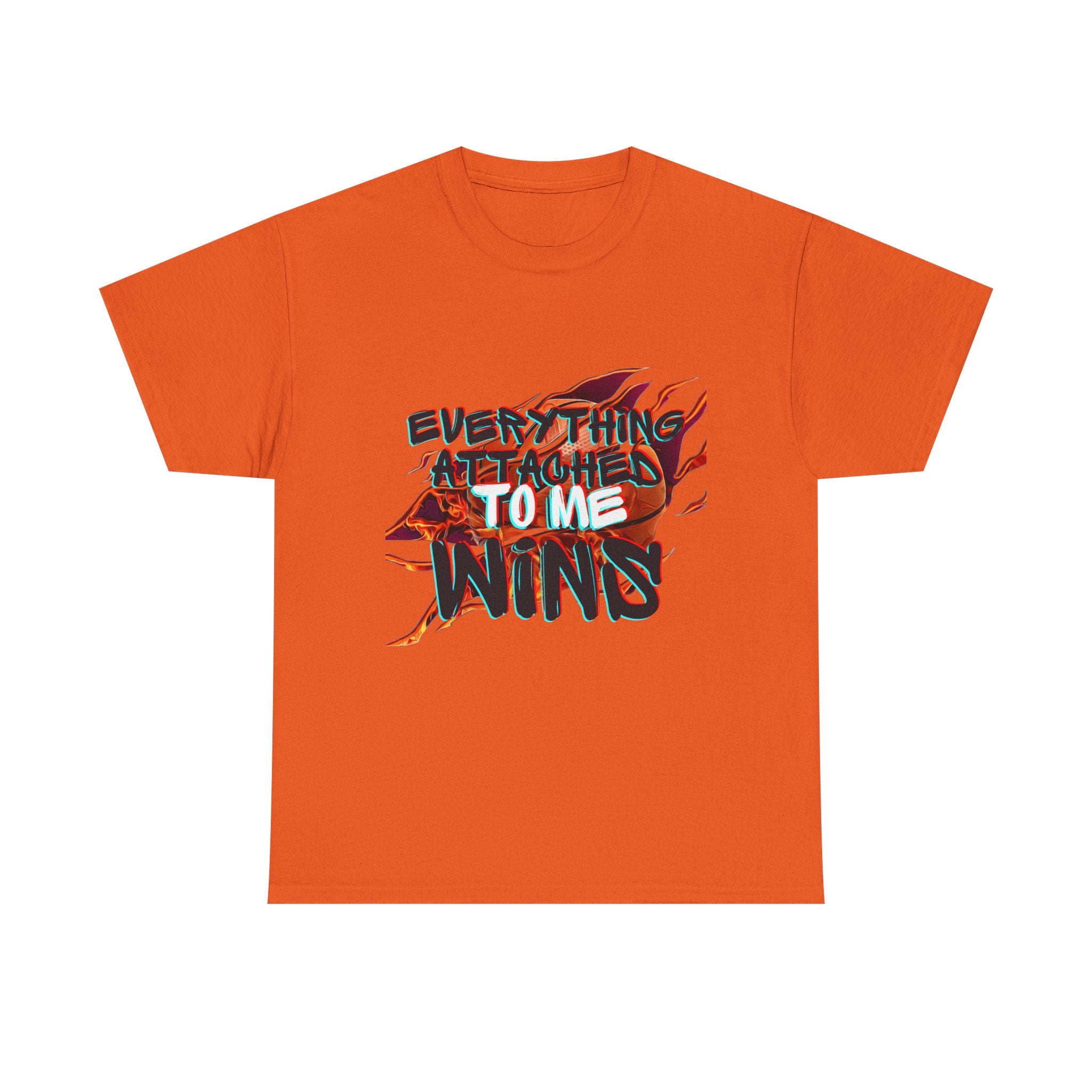 Everything Attach To Me Wins Unisex Heavy Cotton Tee - Casual Comfort Tee for Positive Vibes