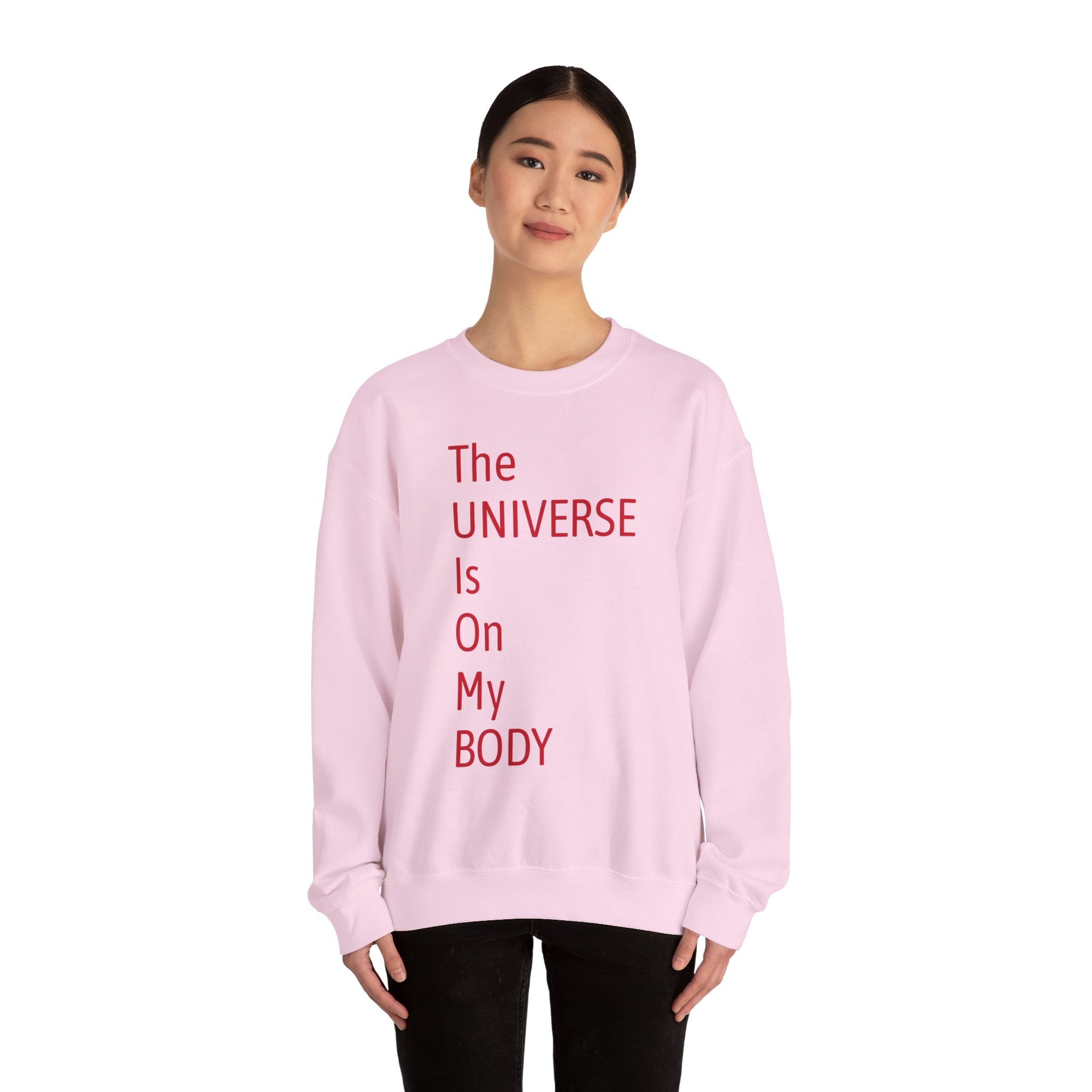 Universe On My Body -Unisex Heavy Blend™ Crewneck Sweatshirt