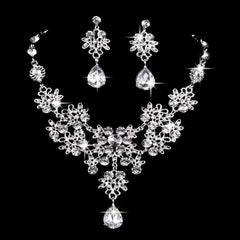 Luxury Rhinestone Necklace Sets