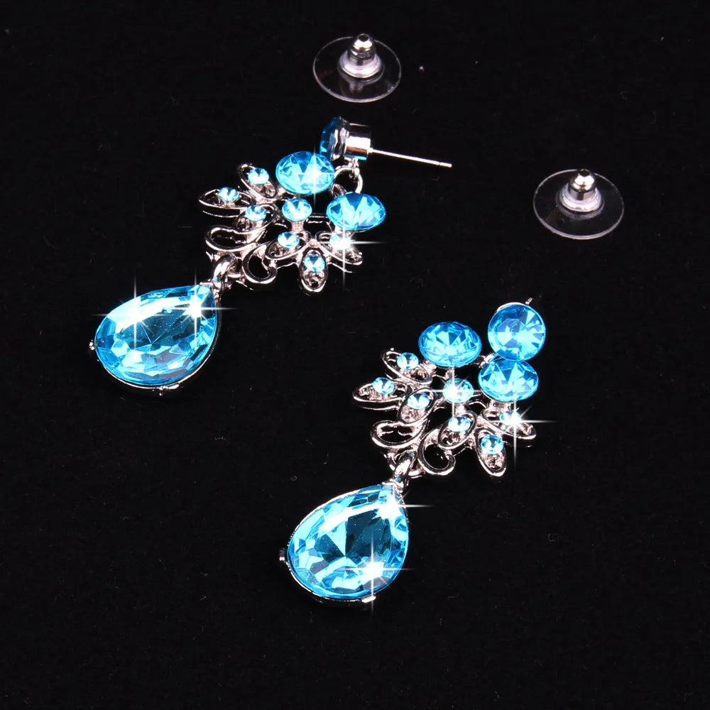 Luxury Rhinestone Necklace Sets