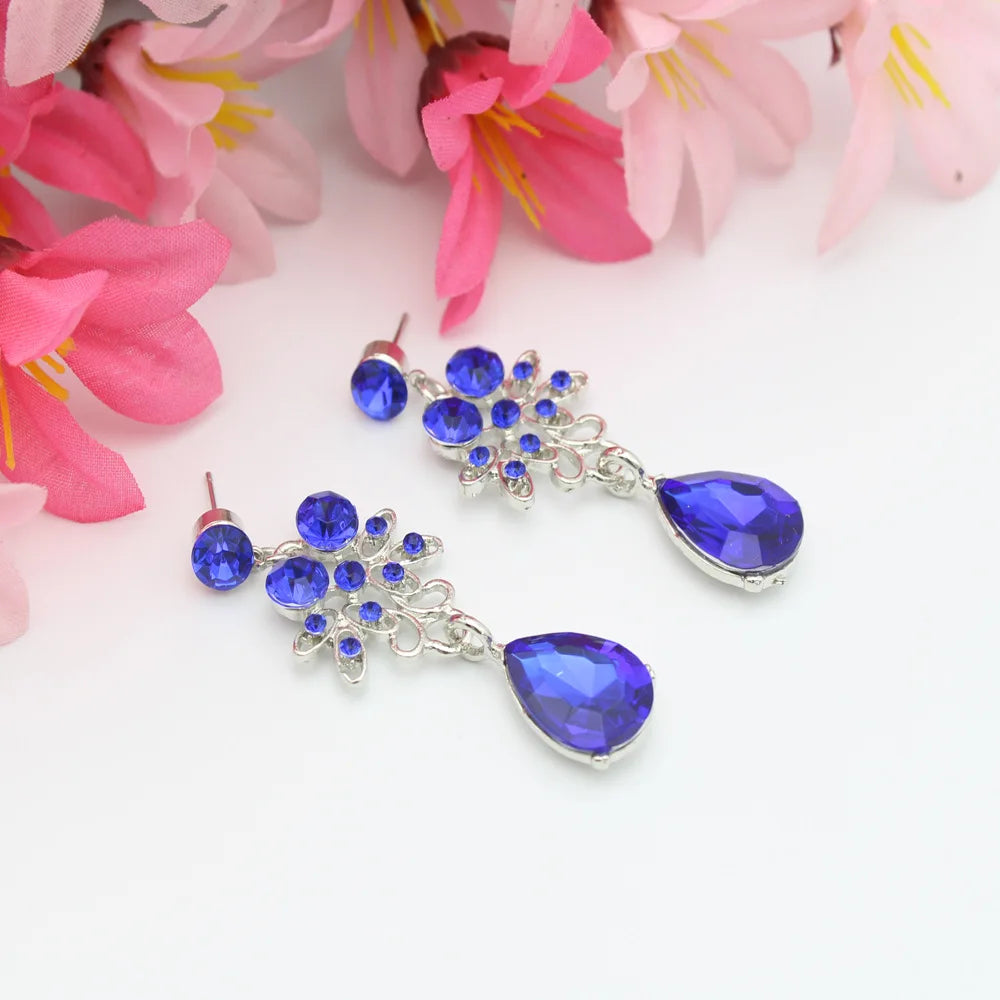 Luxury Rhinestone Necklace Sets