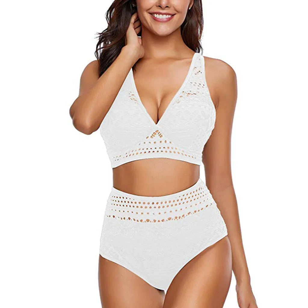 Crochet Lace Summer Swimwear