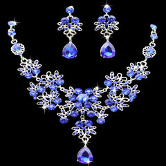 Luxury Rhinestone Necklace Sets