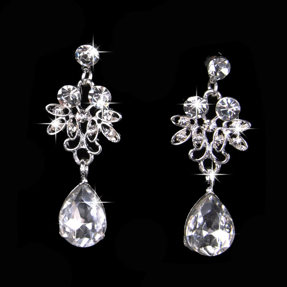 Luxury Rhinestone Necklace Sets