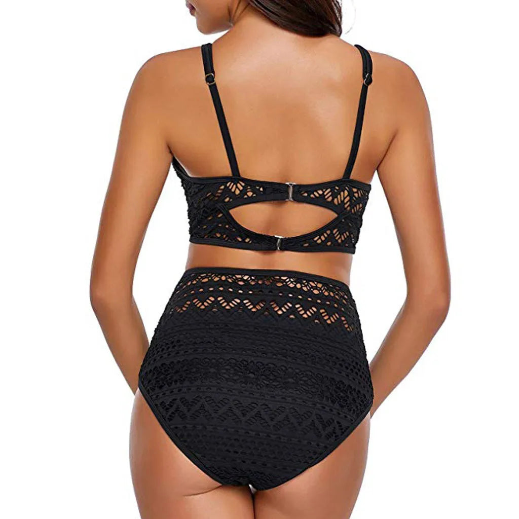 Crochet Lace Summer Swimwear