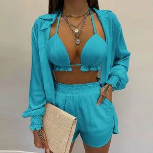 Exotic Coconut Cup 3 Piece Vacation Set