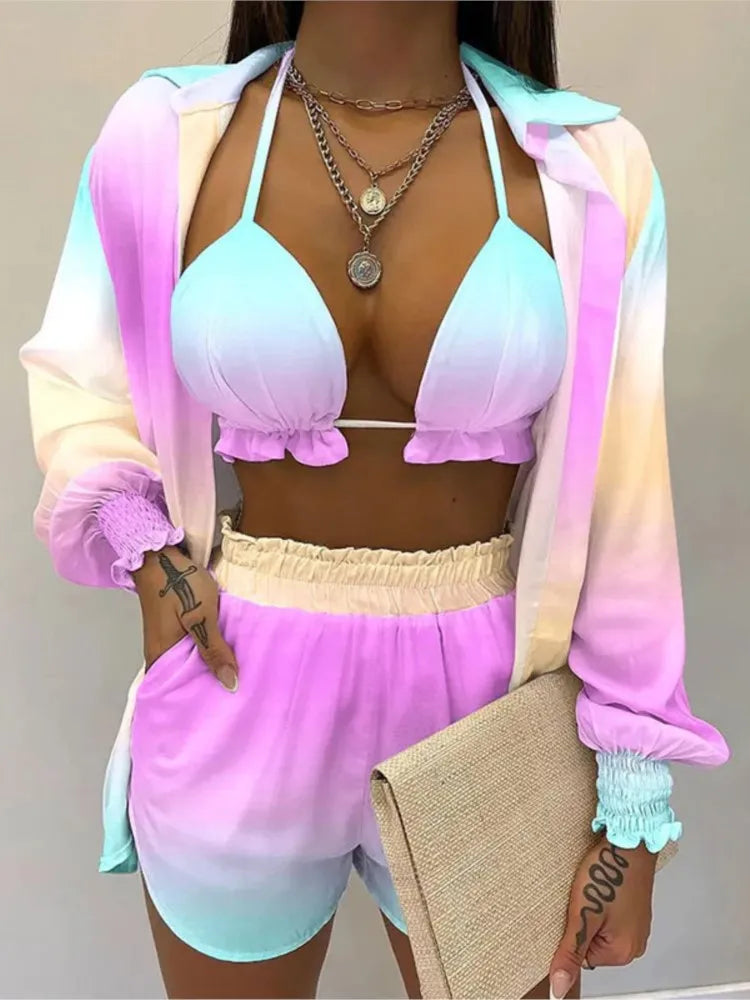 Exotic Coconut Cup 3 Piece Vacation Set