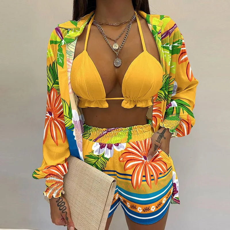 Exotic Coconut Cup 3 Piece Vacation Set