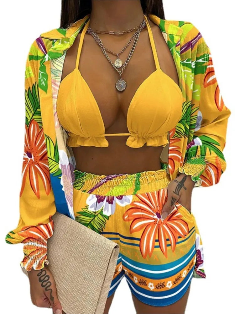 Exotic Coconut Cup 3 Piece Vacation Set