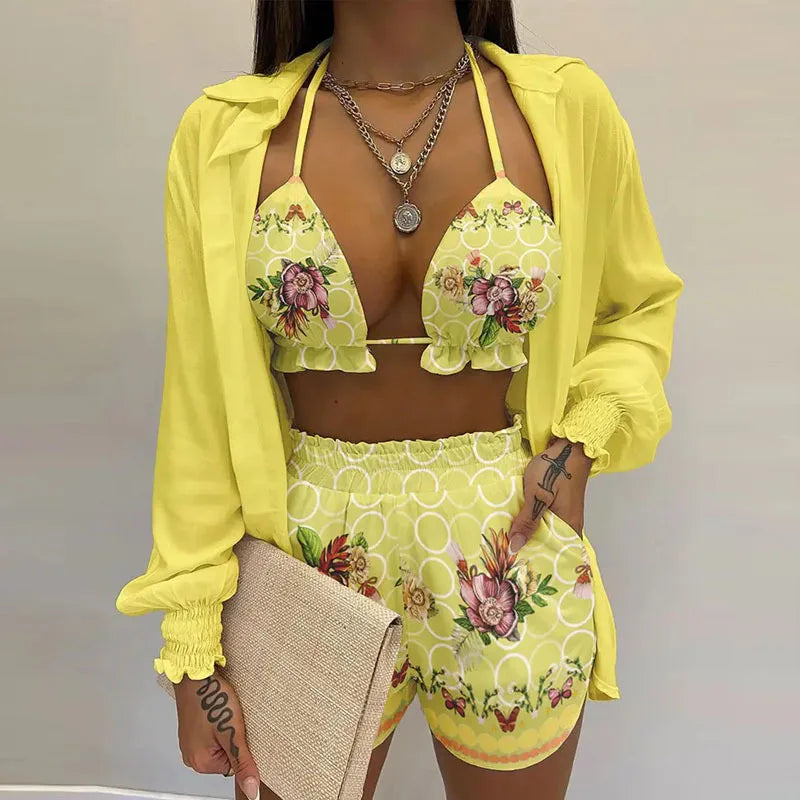 Exotic Coconut Cup 3 Piece Vacation Set