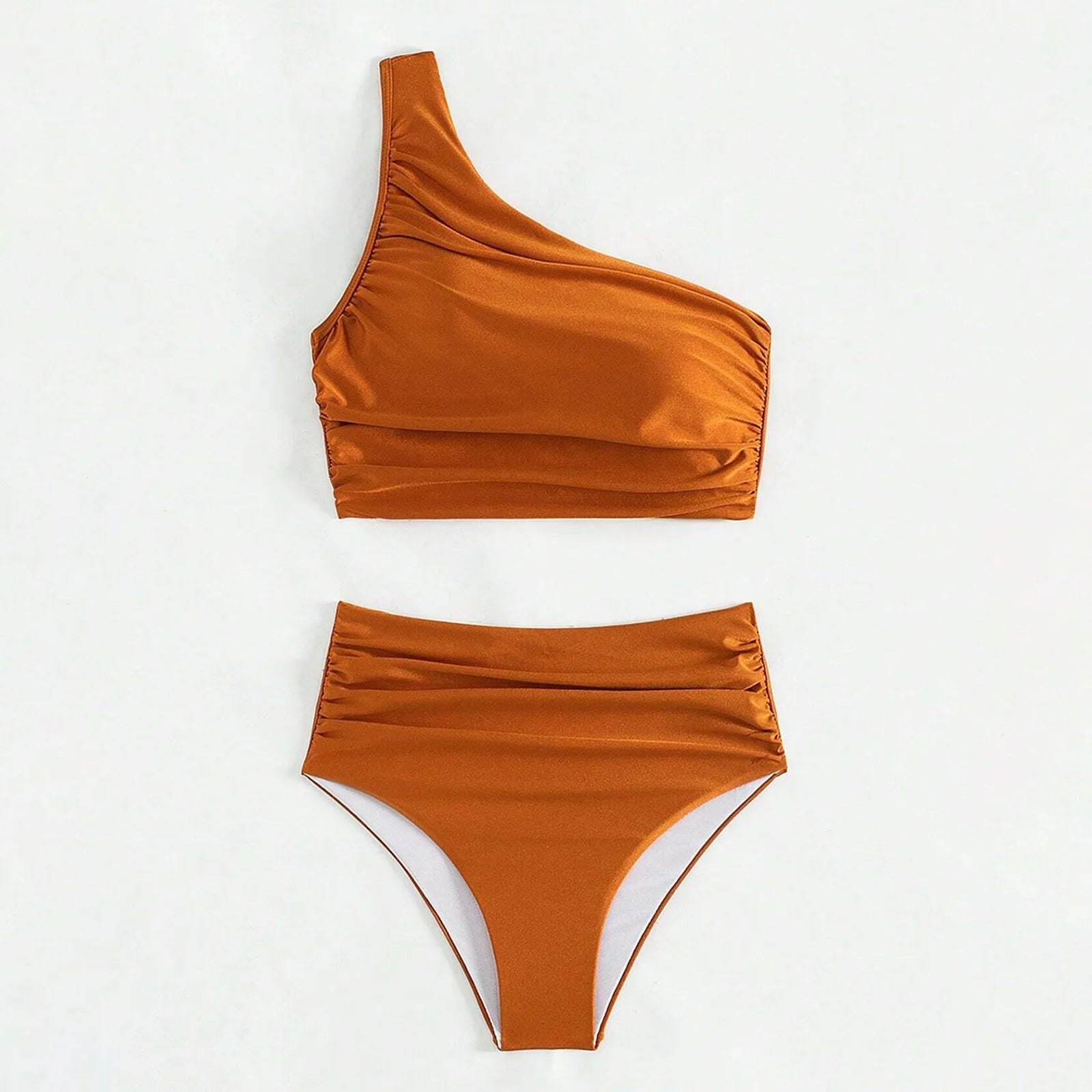 Sexy Vintage Ruched Bathing Suit