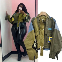 Valley Girl Vintage Jacket WH Letters