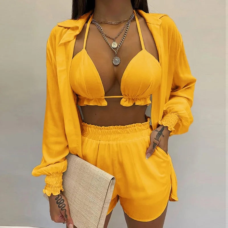 Exotic Coconut Cup 3 Piece Vacation Set