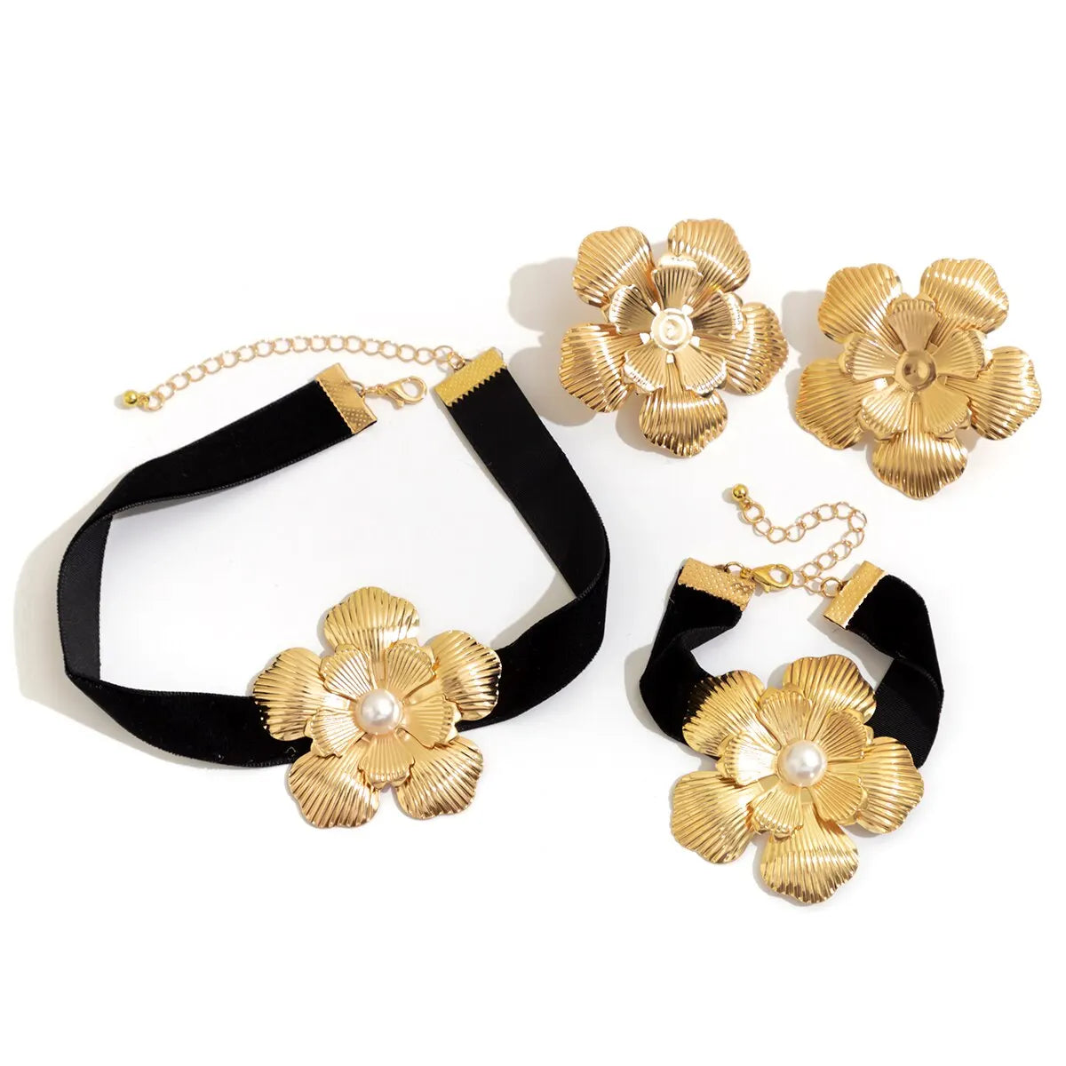 3Pcs/Set Elegant Rose Flower Set