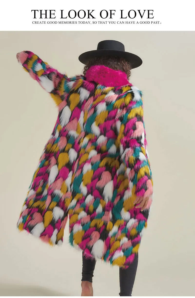 Bountiful Look At Me Colorful Coat