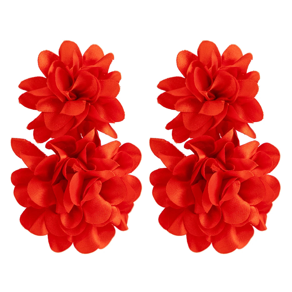 Fluffy Floral Earrings