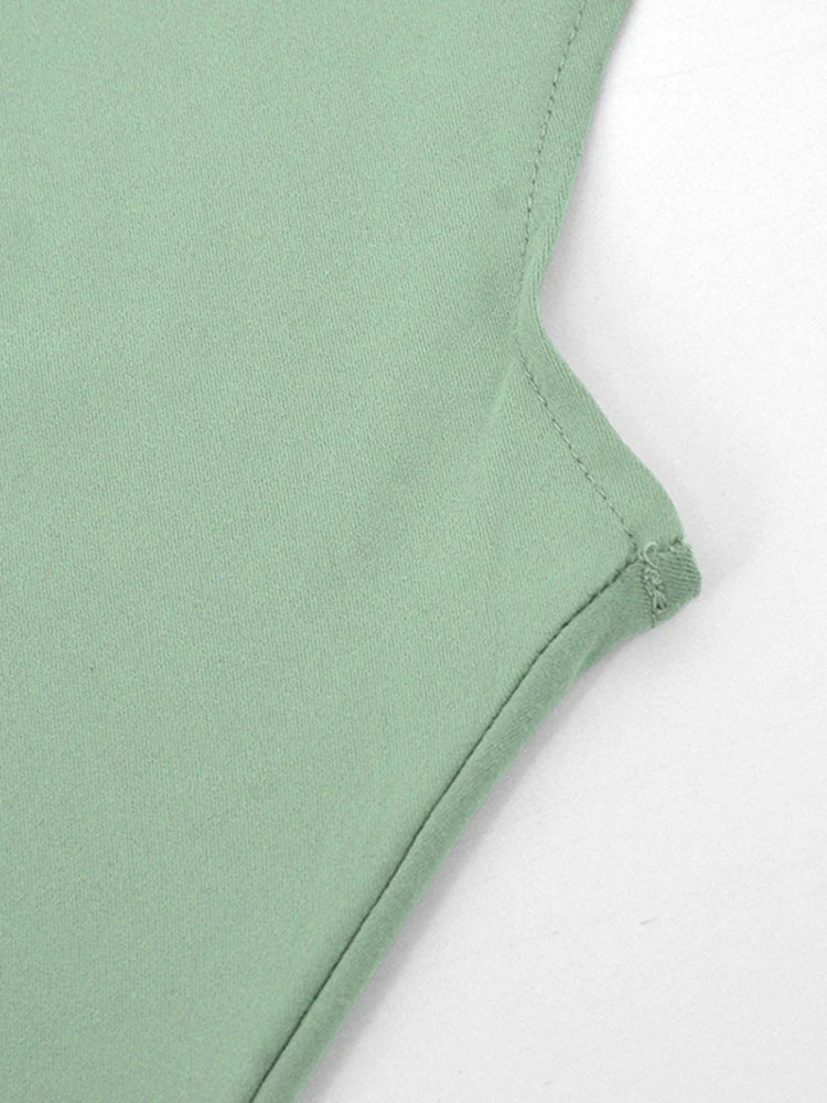 Breakfast At Tiffany's Sexy Split Sleeveless Dress