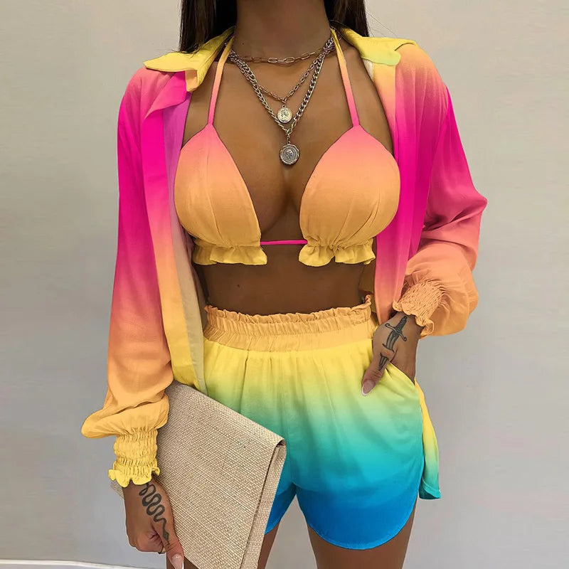 Exotic Coconut Cup 3 Piece Vacation Set