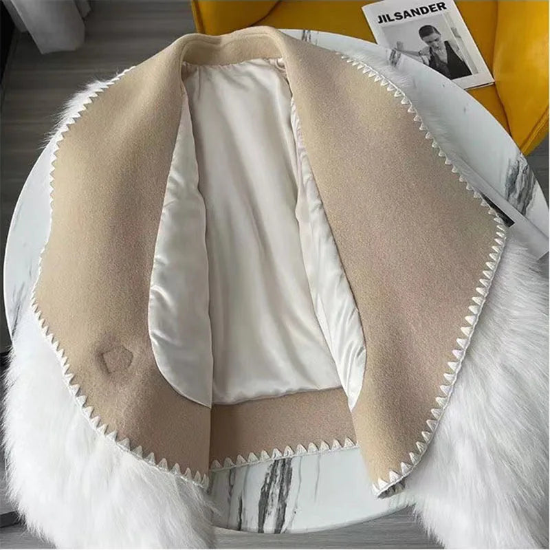 Exquisite Furry Short Cardigan